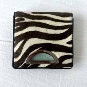 rare authentic vintage christian dior compact wallet!